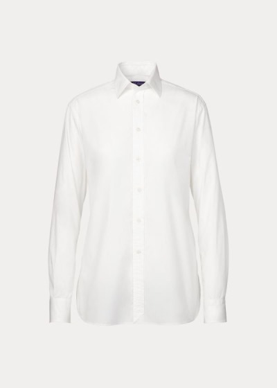 Camisa Ralph Lauren Mujer Blancos - Adrien Boyfriend - WIRCA9513